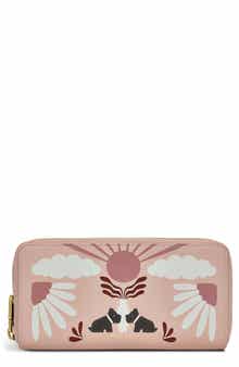 Radley Rising Sun Zip Around Wallet