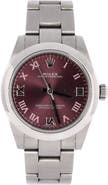 Pre-Owned Rolex Oyster Perpetual Automatic Watch Stainless Steel 31