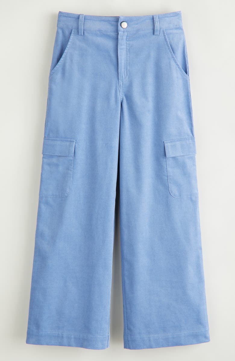 Treasure & Bond Kids' Wide Leg Corduroy Cargo Pants, Main, color, 