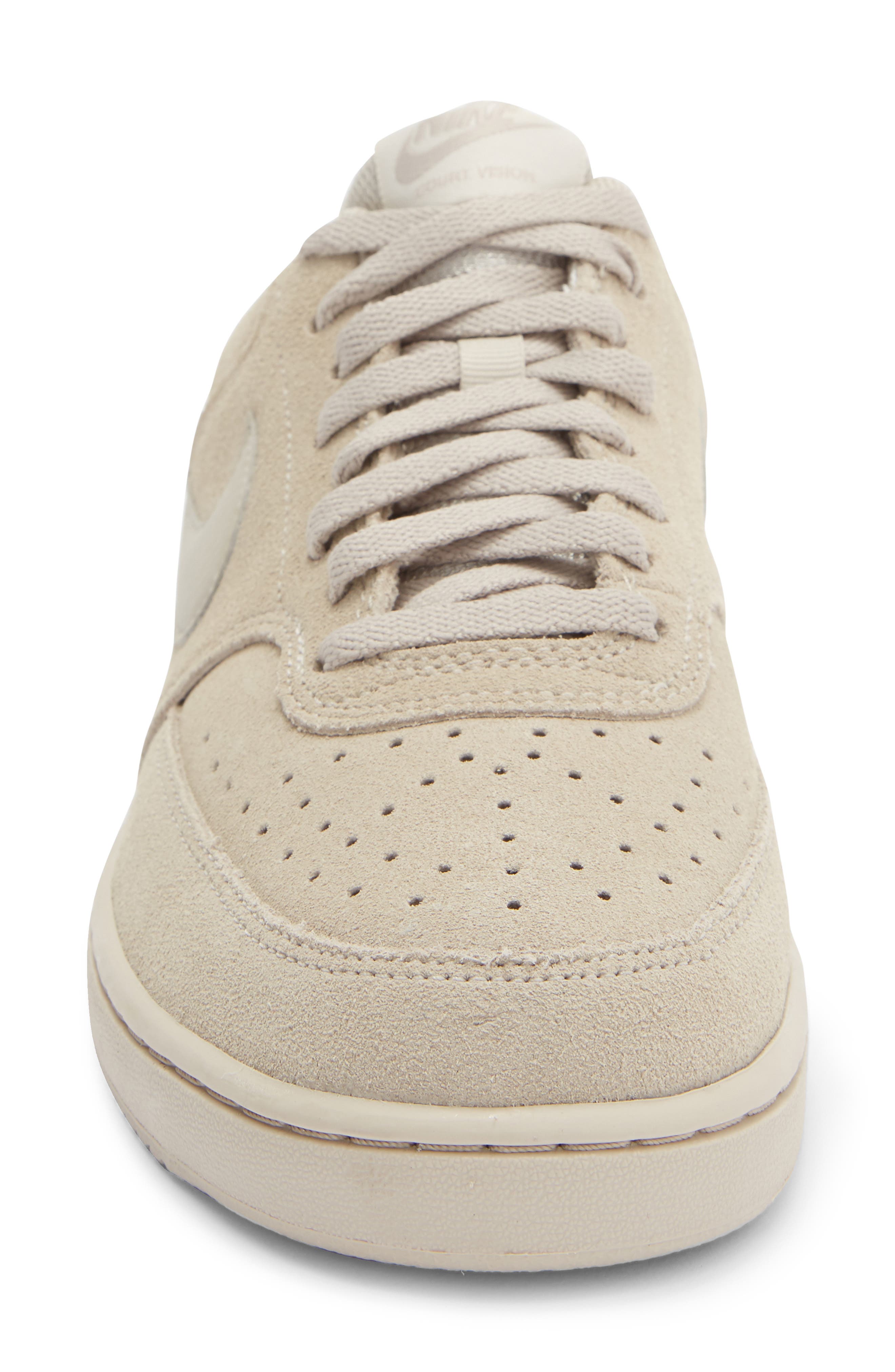 Court Vision Low Sneaker, Alternate, color, CREAM II/ LIGHT OREWOOD BROWN