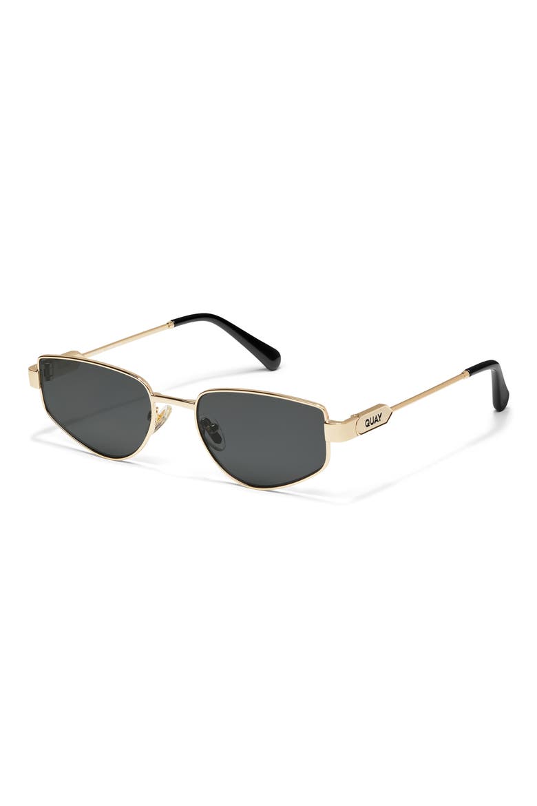 Hit Single 54mm Cat Eye Sunglasses, Alternate, color, GOLD/ SMOKE
