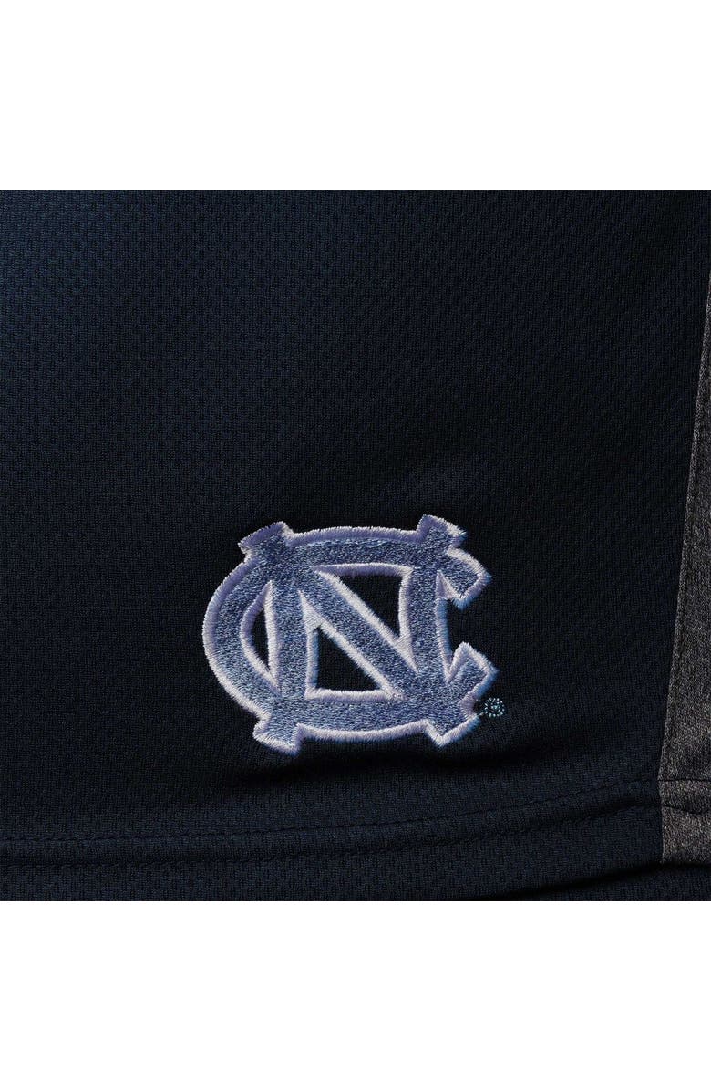 PROFILE Men's Navy North Carolina Tar Heels Big & Tall Textured Shorts, Alternate, color, 