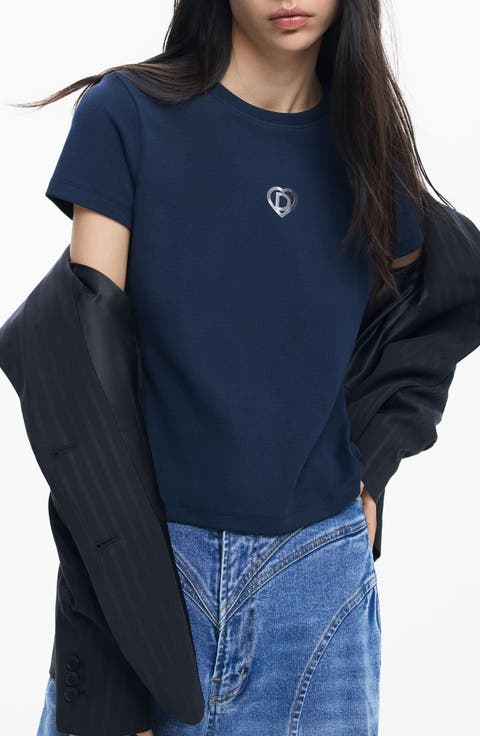 Monogram Cotton Graphic T-Shirt