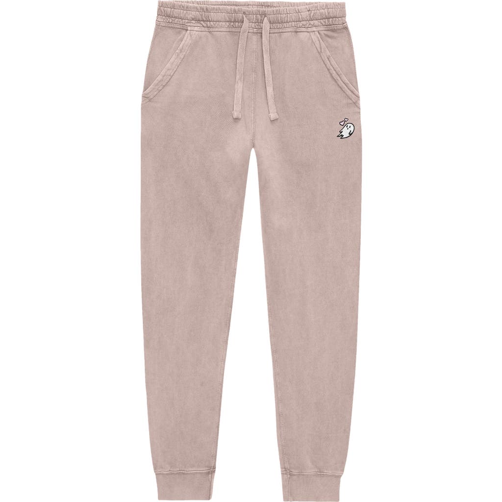 Dalix Womens Heartly Ghost Midweight Washed Jogger Pant