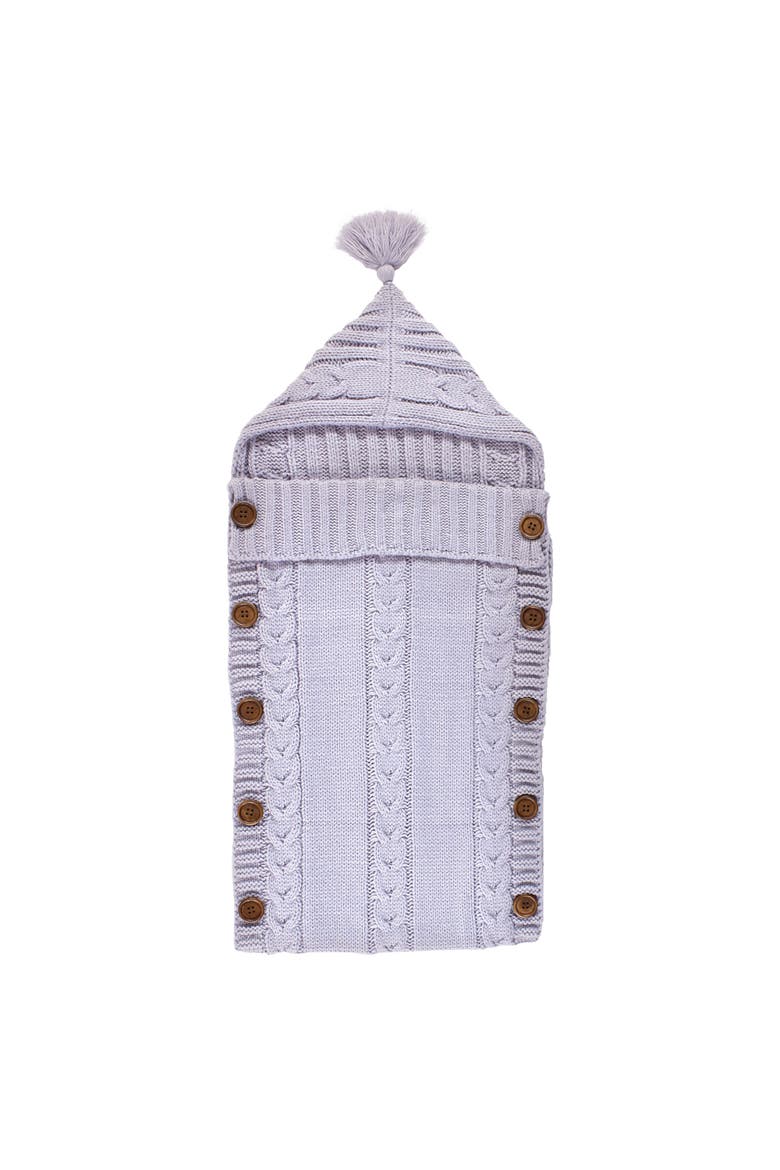 Cozy Knitted Infant Stroller Cocoon, Main, color, Lilac