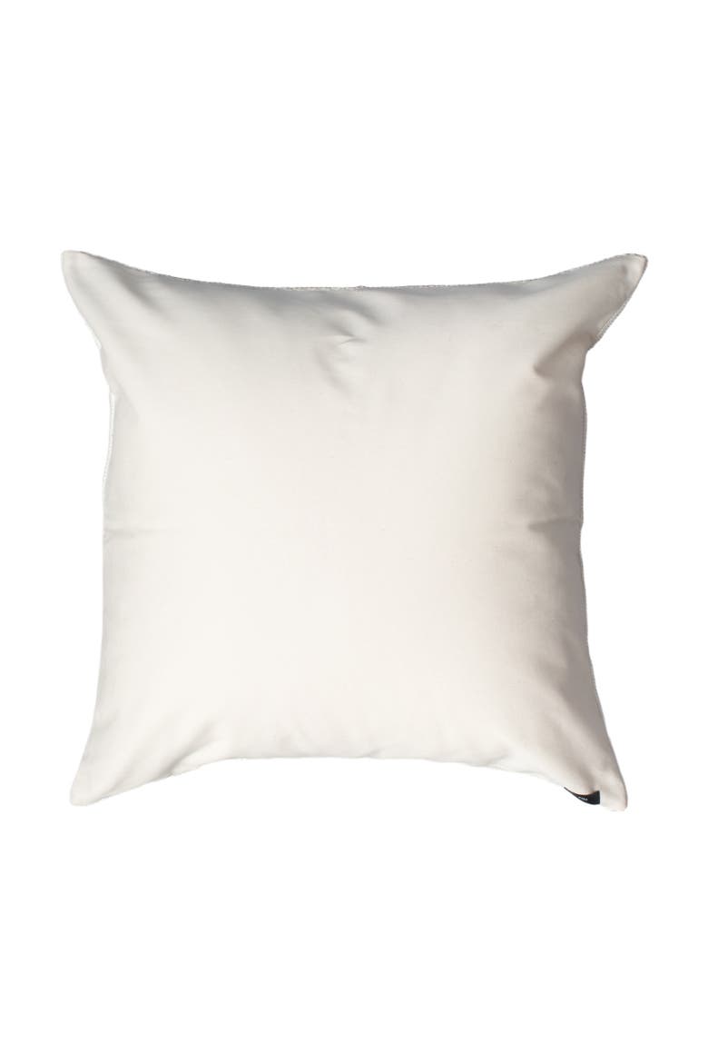 Solid Cotton Euro Pillow in Ivory, Alternate, color, Ivory