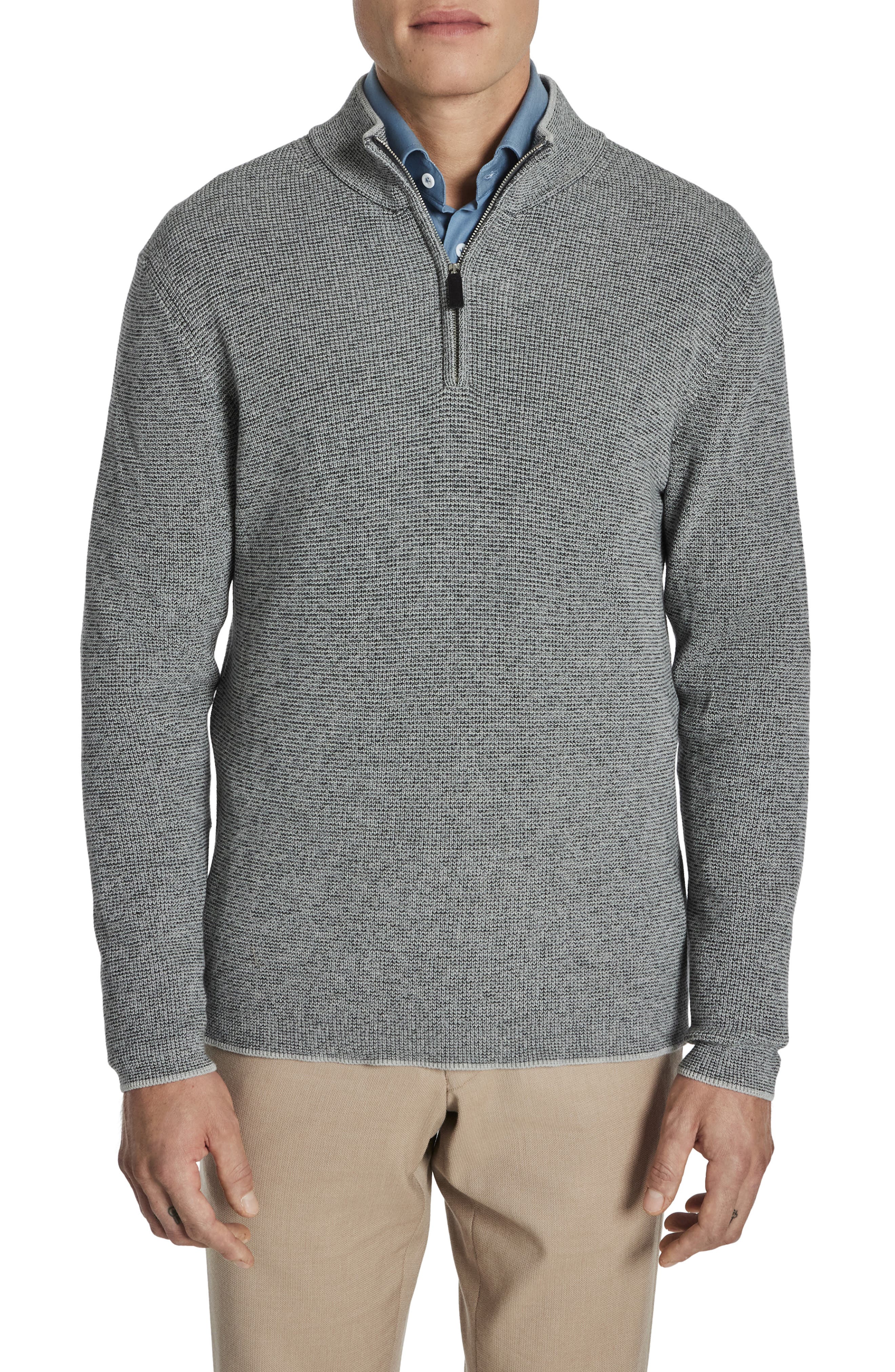 Jack Victor Daulac Quarter Zip Pullover