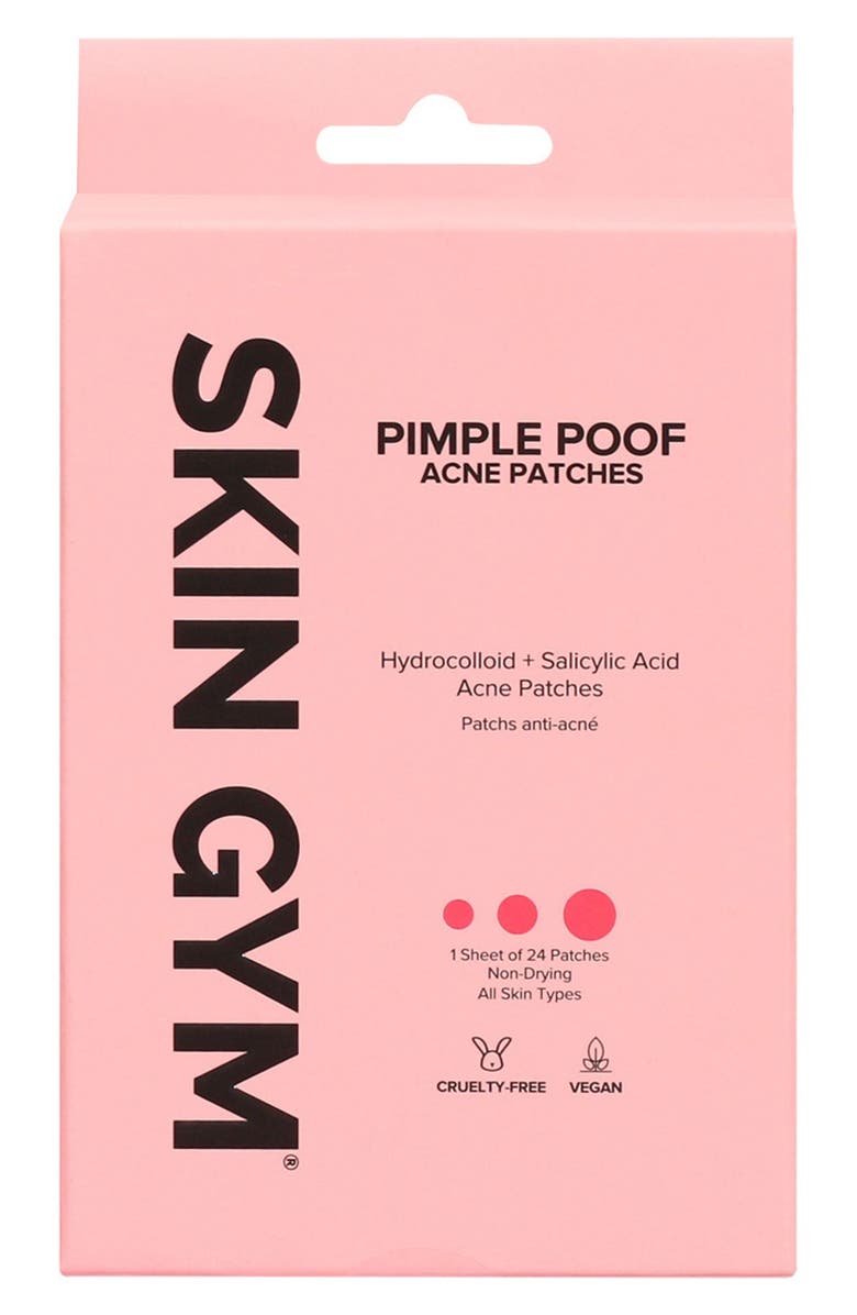 Skin Gym PIMPLEPOOF Blemish Patches, Main, color, Pink