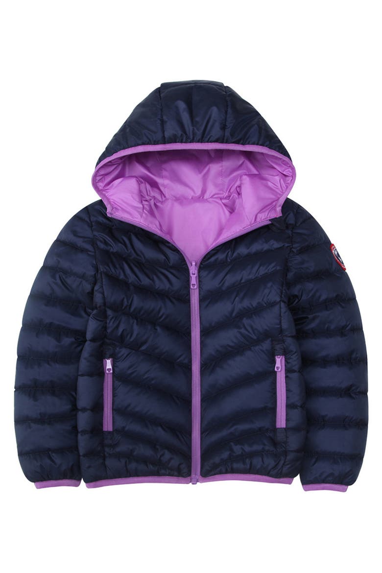 Kids' Reversible Lightweight Jacket, Alternate, color, Navy Lavender