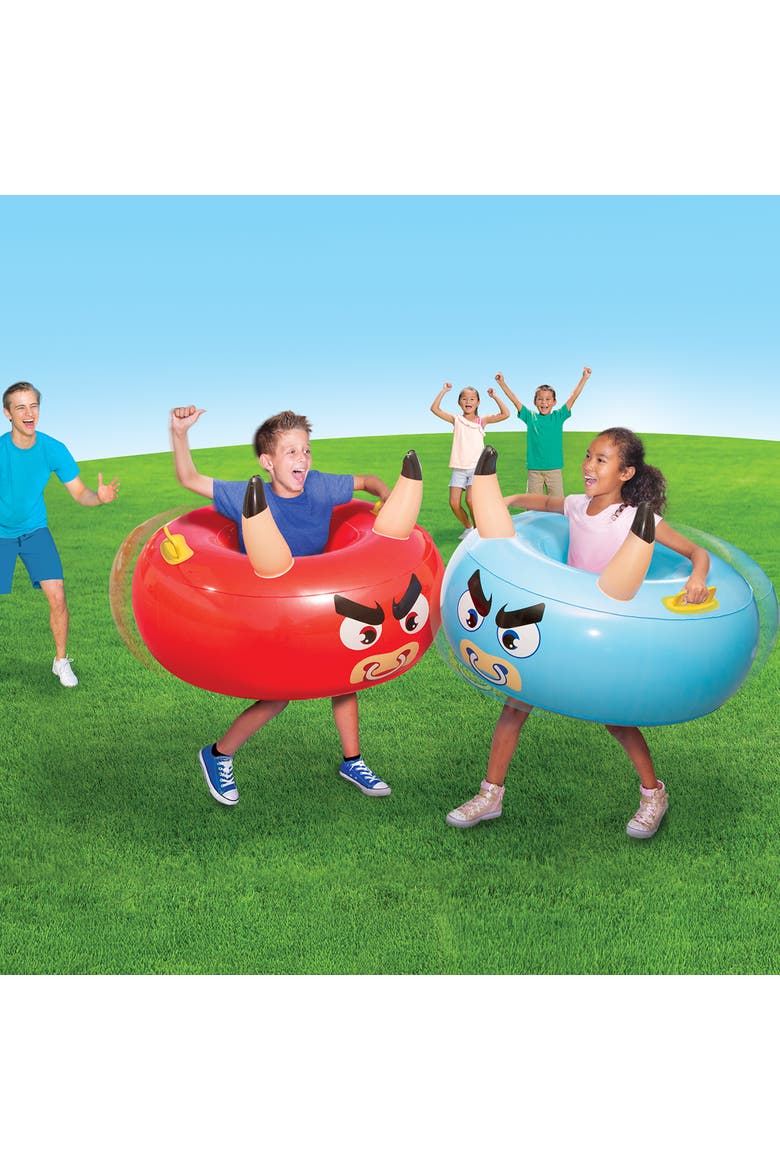 2 Inflatable Body Bumper Toys, Alternate, color, Multicolored