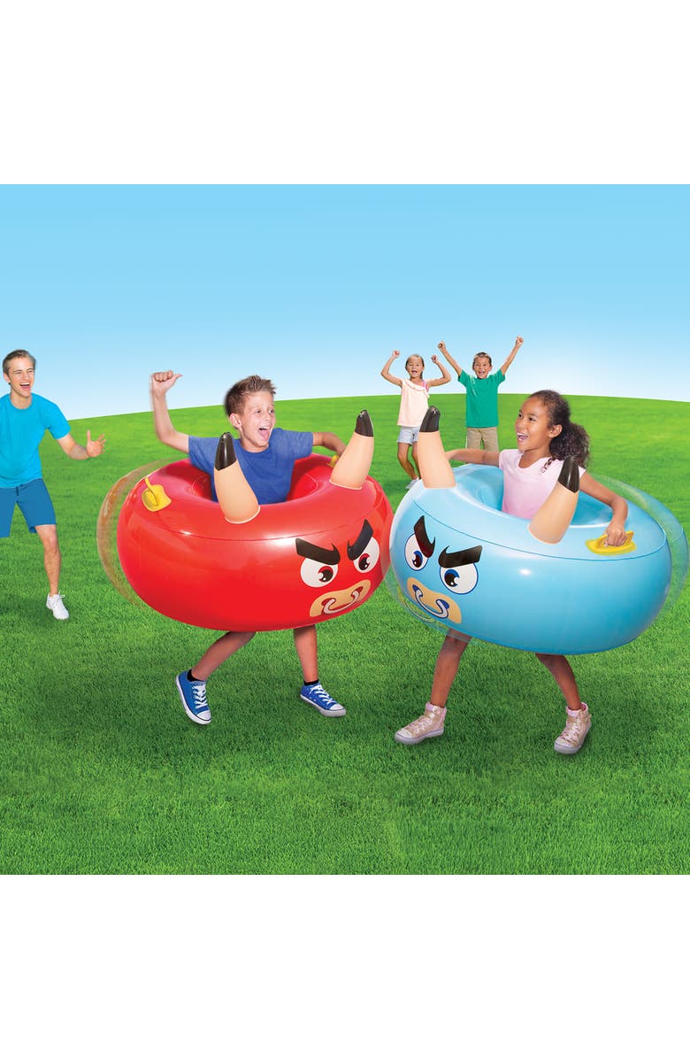 Banzai 2 Inflatable Body Bumper Toys, Alternate, color, Multicolored