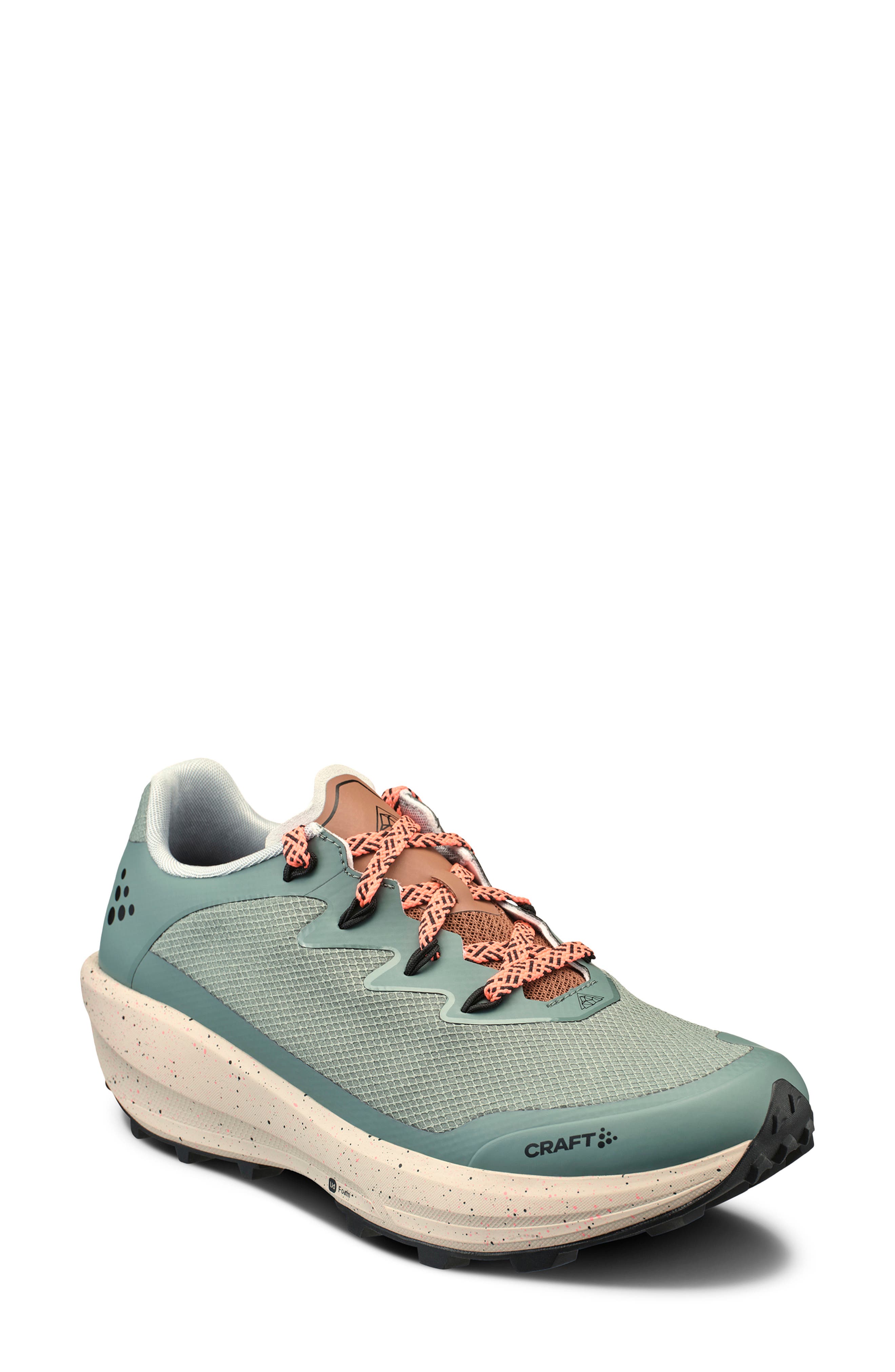 Craft Ultra Trail 2 Running Shoe, Main, color, Thyme-Roots