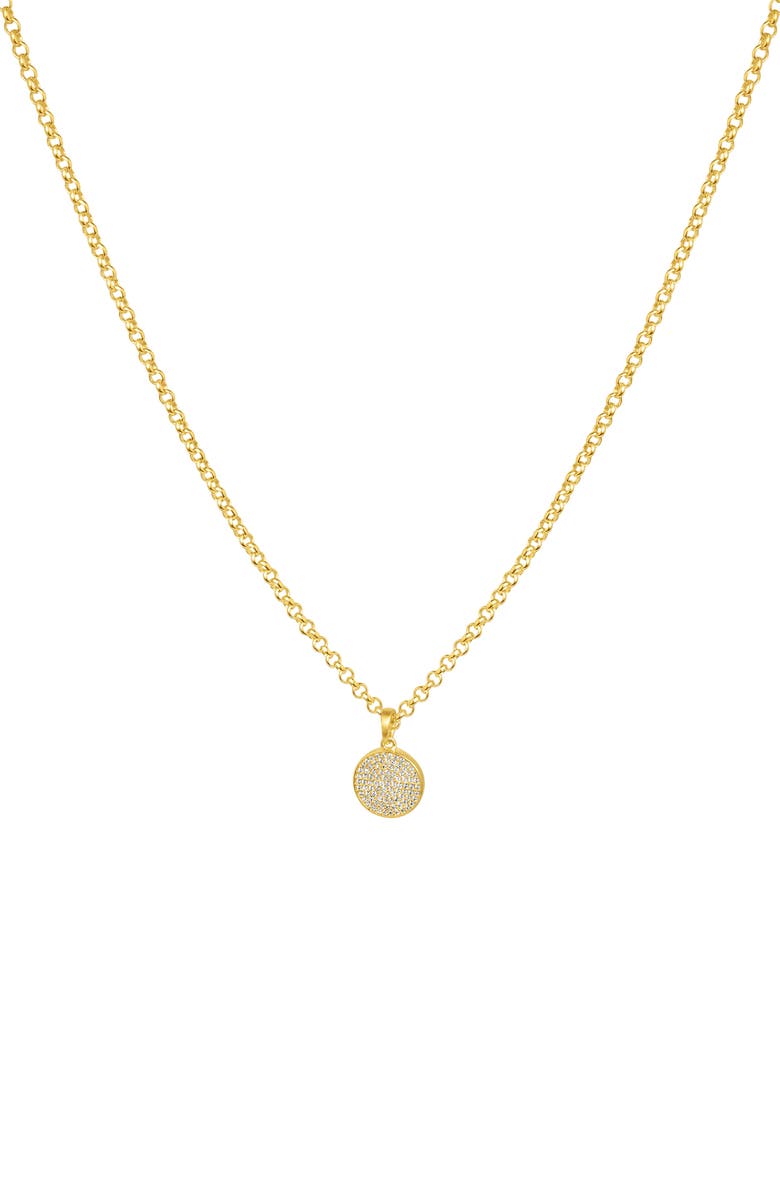 Dean Davidson Madeleine Pavé Pendant Necklace, Main, color, Gold