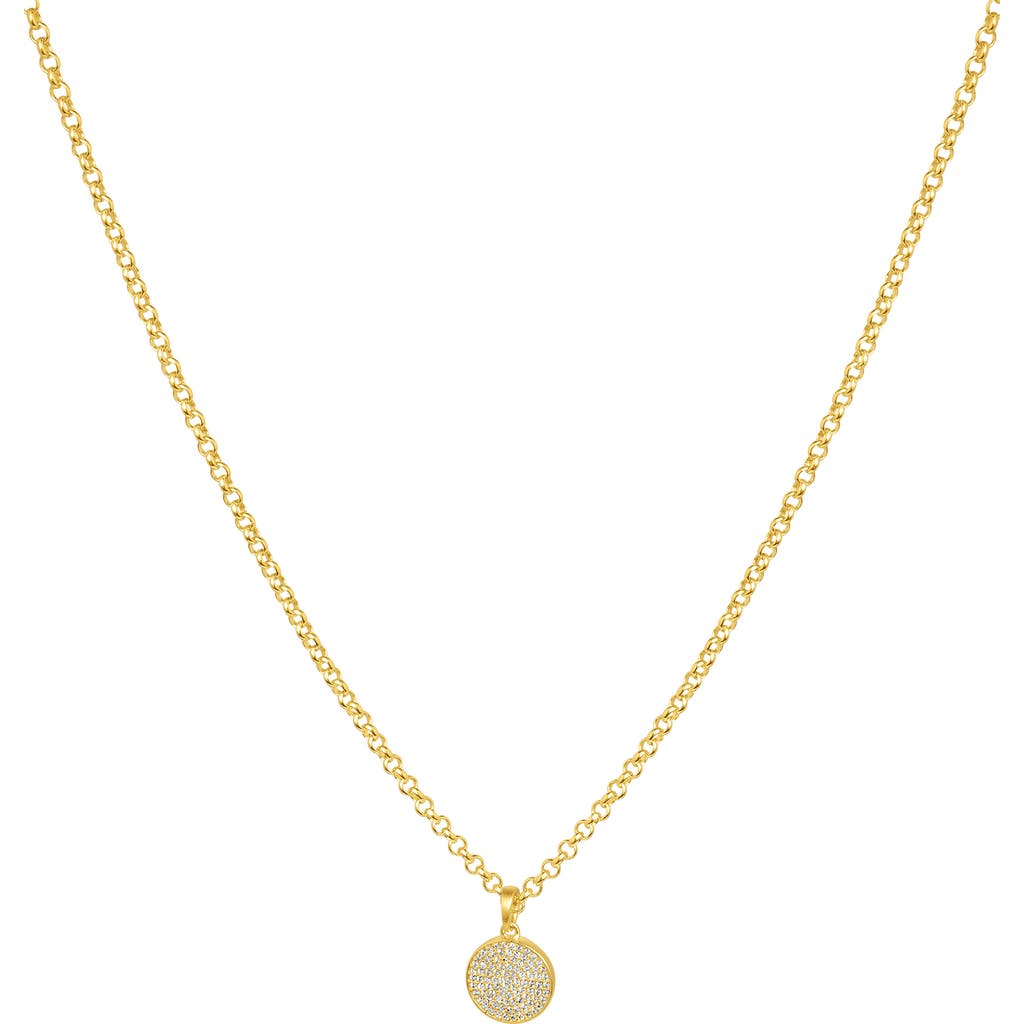 Dean Davidson Madeleine Pavé Pendant Necklace In Gold