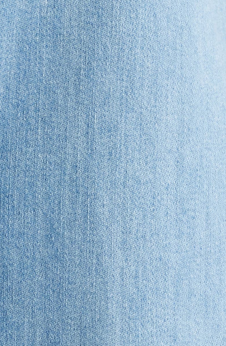 KOBI HALPERIN Olive Denim Shirt, Alternate, color, Light Indigo