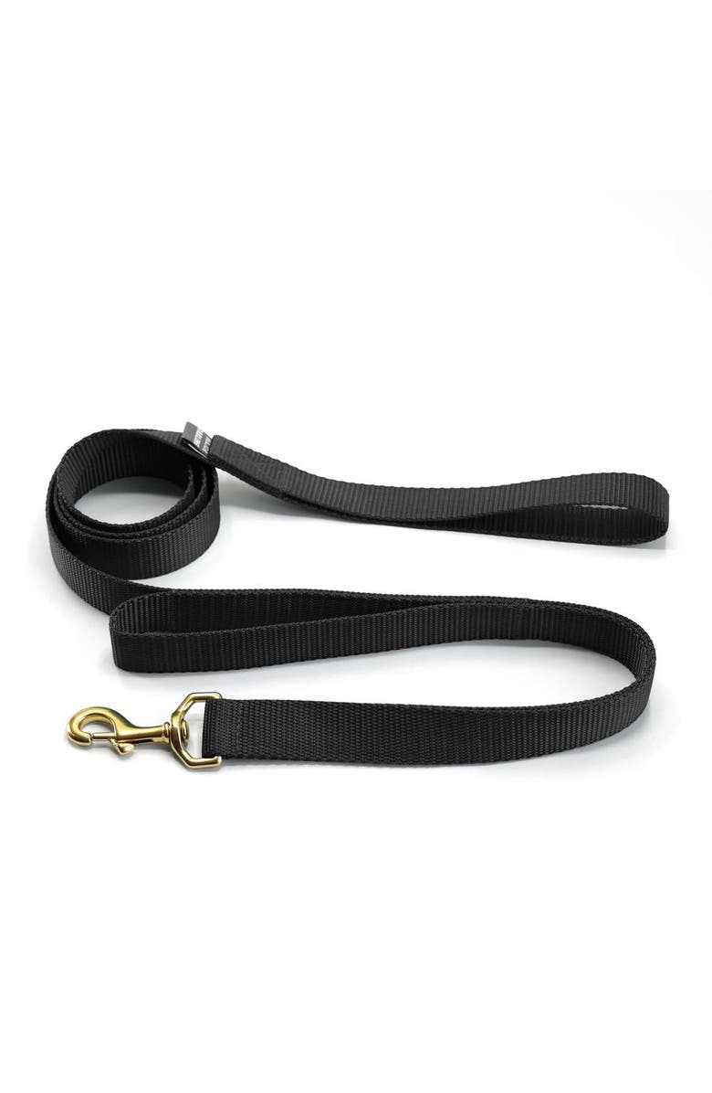 Major Darling Double Handle Dog Leash, Main, color, Black
