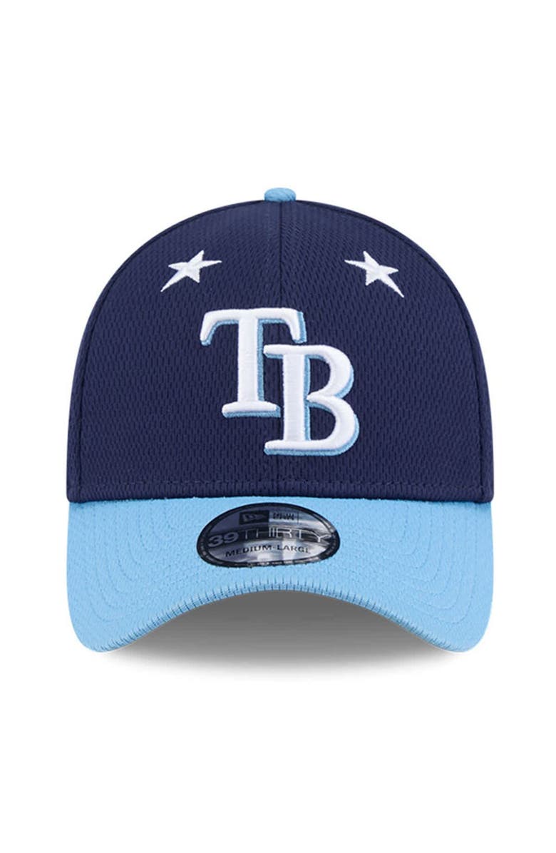 New Era Men's New Era Navy/Light Blue  Tampa Bay Rays 2025 MLB All-Star Game 39THIRTY Flex Hat, Alternate, color, Navy