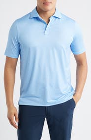 Johnston & Murphy XC+™ Ace Micropattern Performance Golf Polo