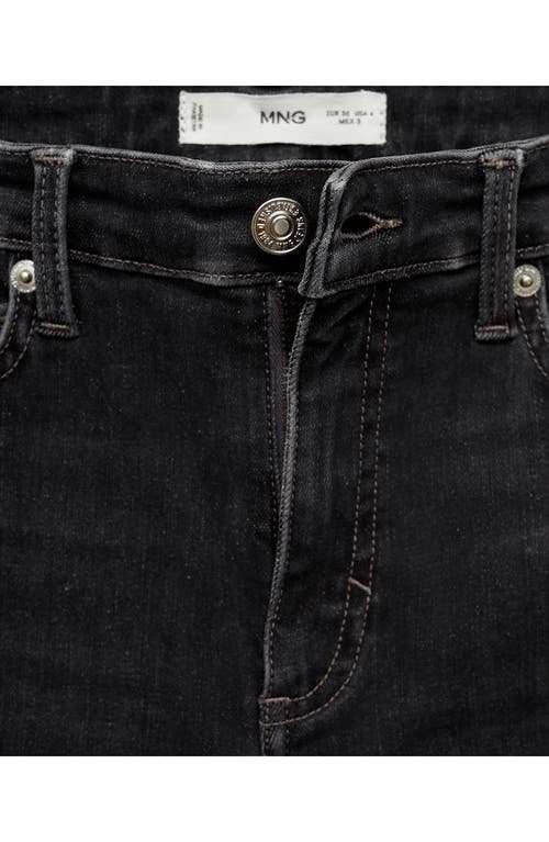 Mango Skinny Cropped Jeans Open Grey In Open Grey