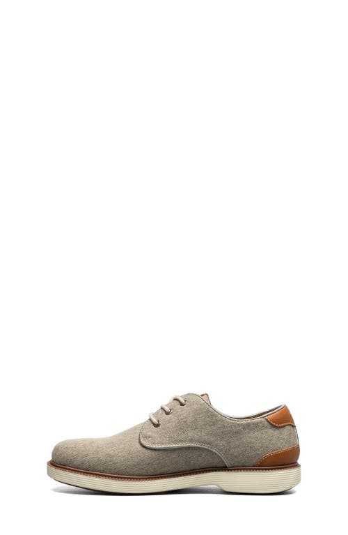 Florsheim Kids' Highland Plain Toe Oxford In Taupe