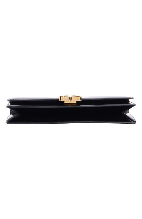 Givenchy 4g Liquid Logo Leather Shoulder Bag In 001-black