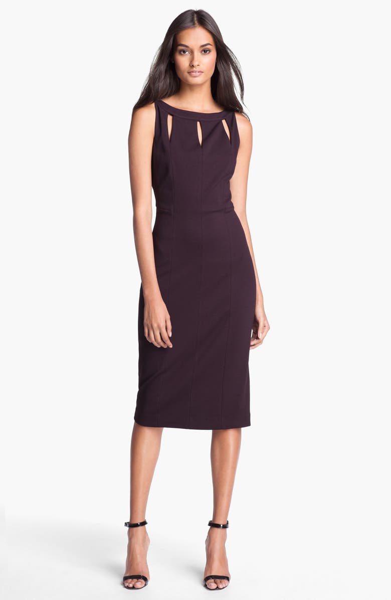 Rachel Roy Stretch Sheath Dress, Main, color, 