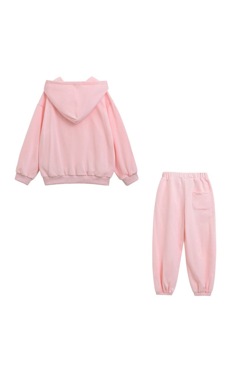 Mimi Tutu Bow Detail Tracksuit Set, Alternate, color, Pink
