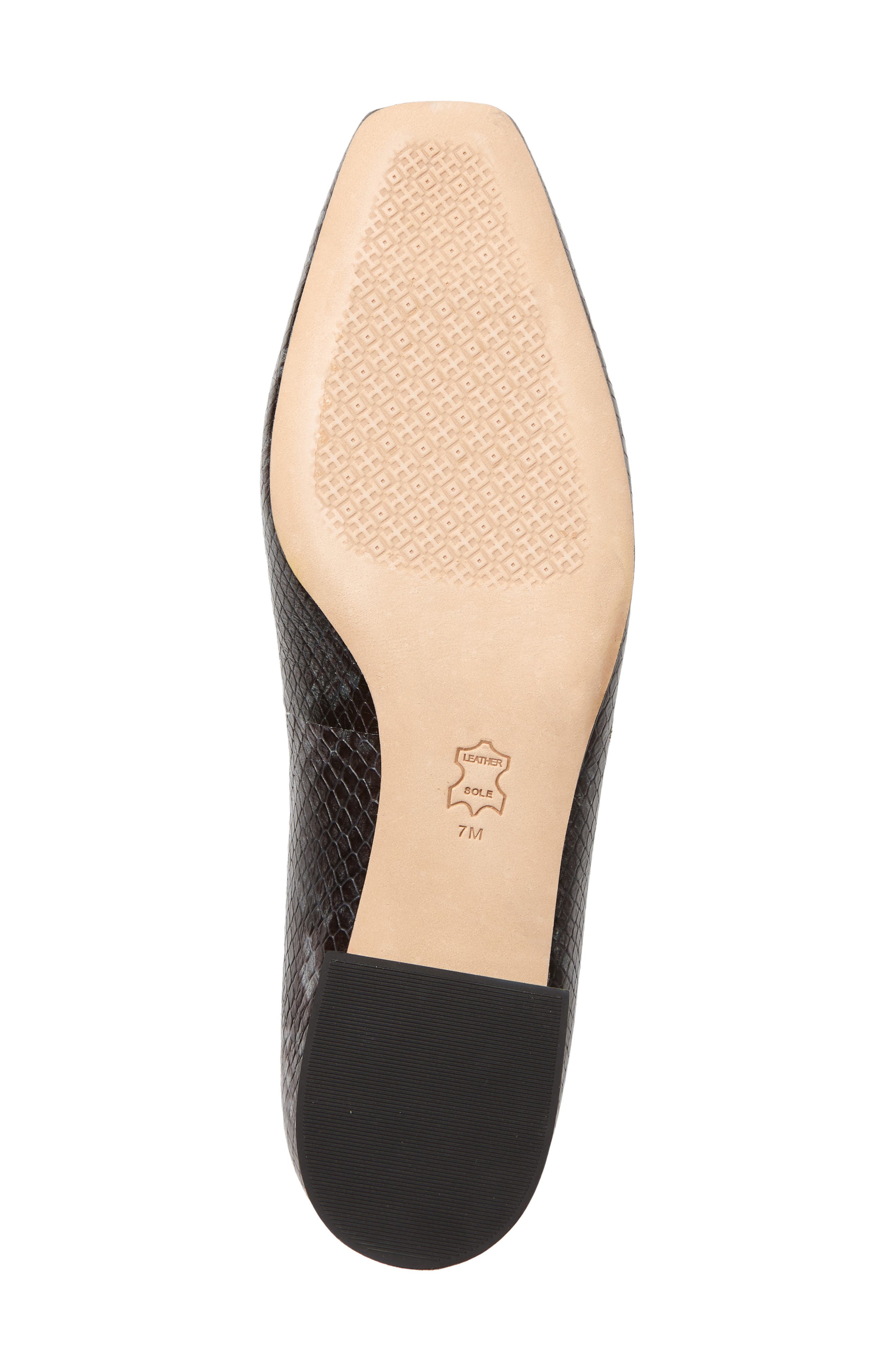 Jessa Loafer, Alternate, color, PERFECT BLACK SNAKE PRINT
