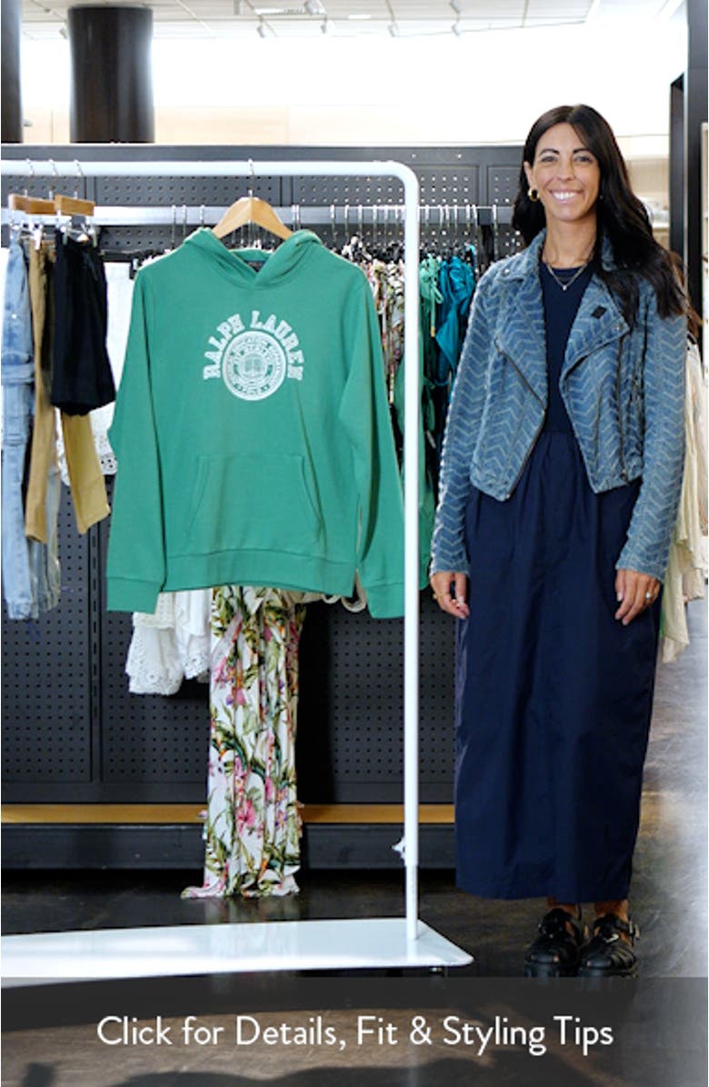 Kids' Logo French Terry Graphic Hoodie, sales video thumbnail