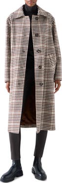 Akris punto Wool Blend Long Coat