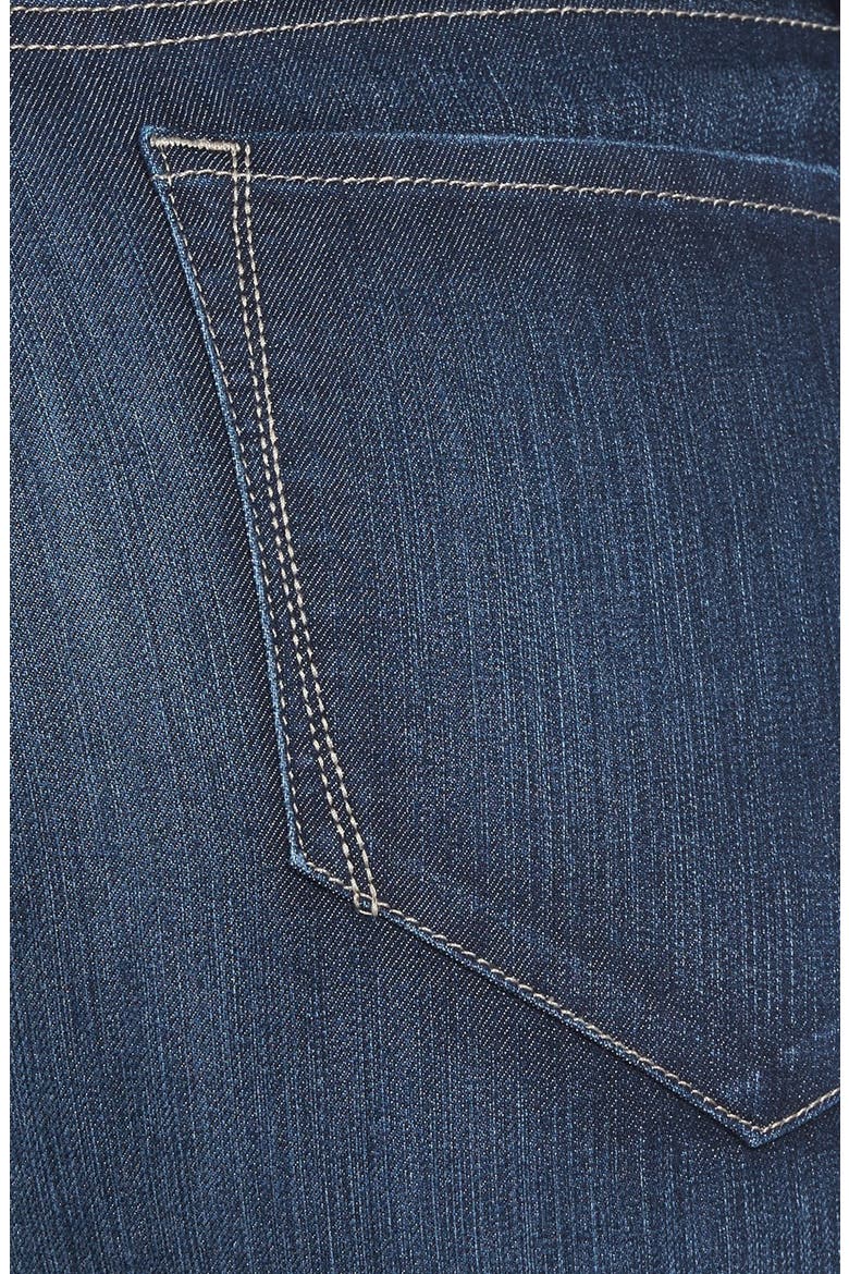 'Briella' Roll Cuff Stretch Denim Shorts, Alternate, color, HOLLYWOOD