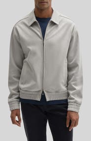 Robert Barakett Gareth Cropped Zip Jacket