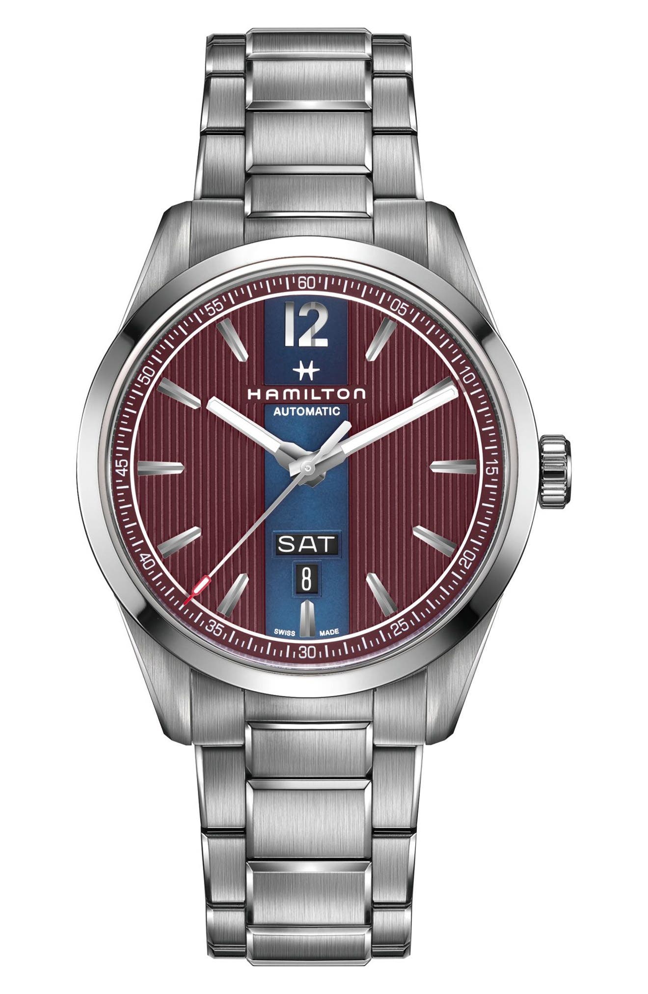 Hamilton Broadway Automatic Bracelet Watch, 42mm | Nordstromrack