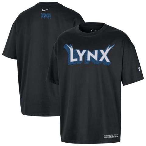 Unisex Nike Black Minnesota Lynx Standard Issue Rebel Edition T-Shirt