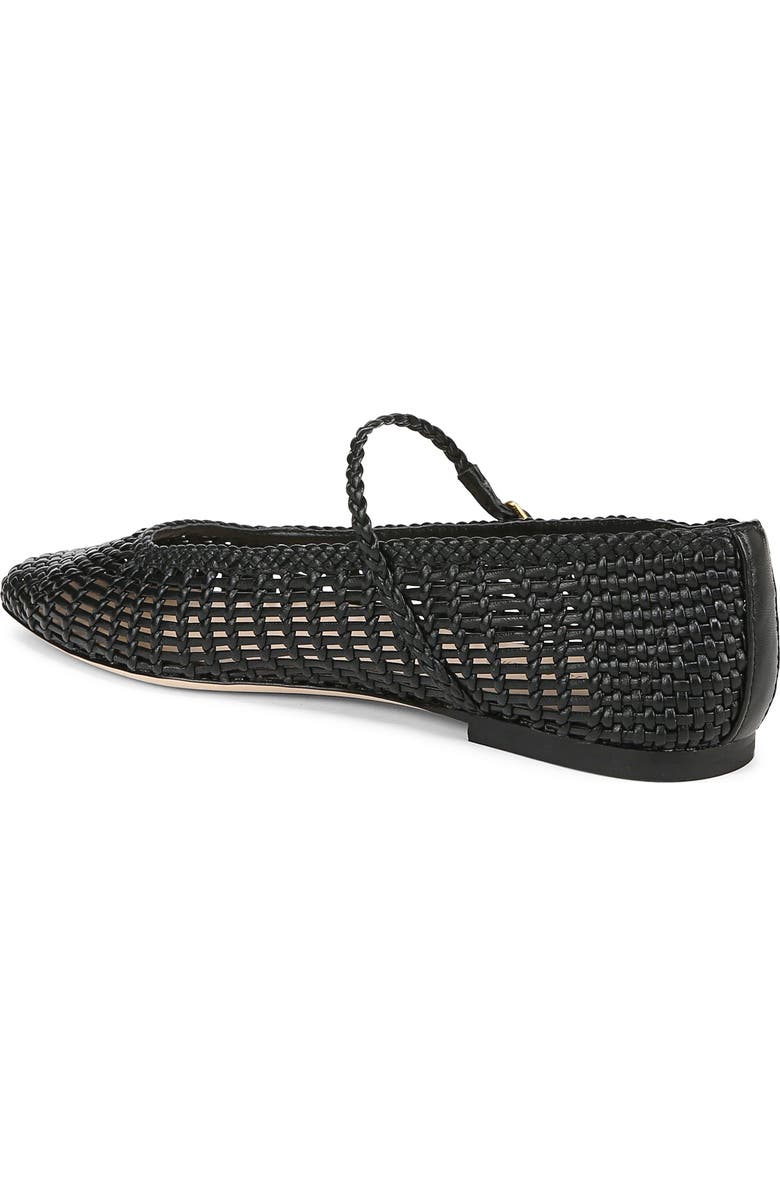 Veronica Beard Ellie Woven Flat, Alternate, color,