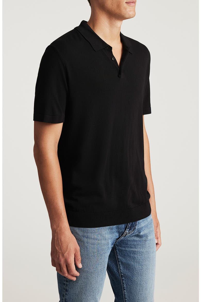 Edition Slim Fit Polo, Alternate, color, BLACK