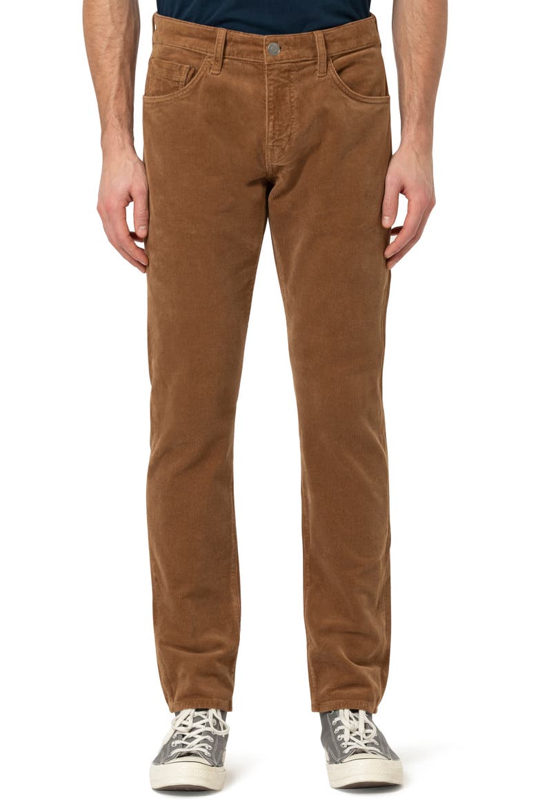 Jake Slim Fit Corduroy Pants, Main, color, CAMEL CORD