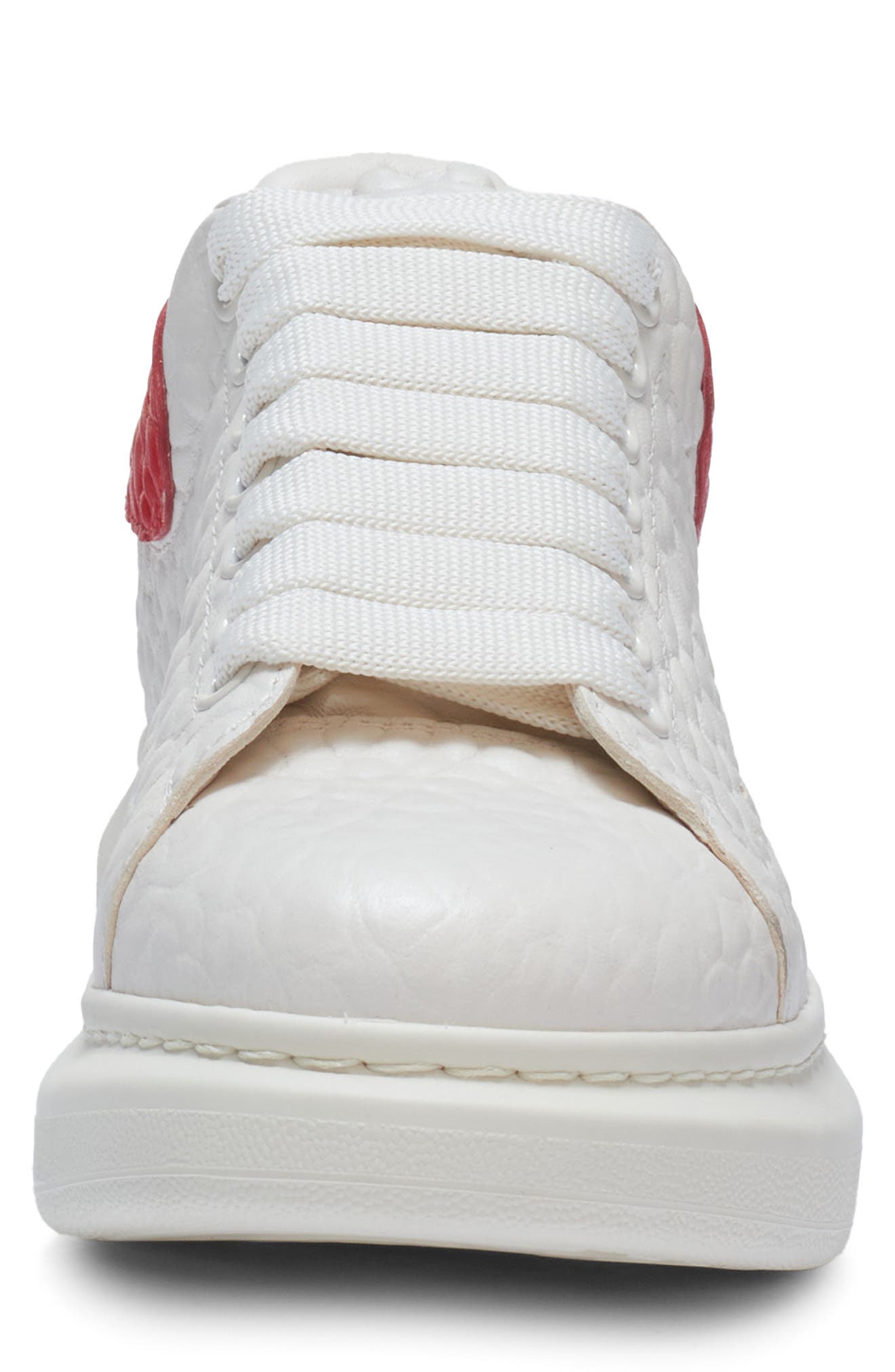 McQueen Oversized Sneaker, Alternate, color, White