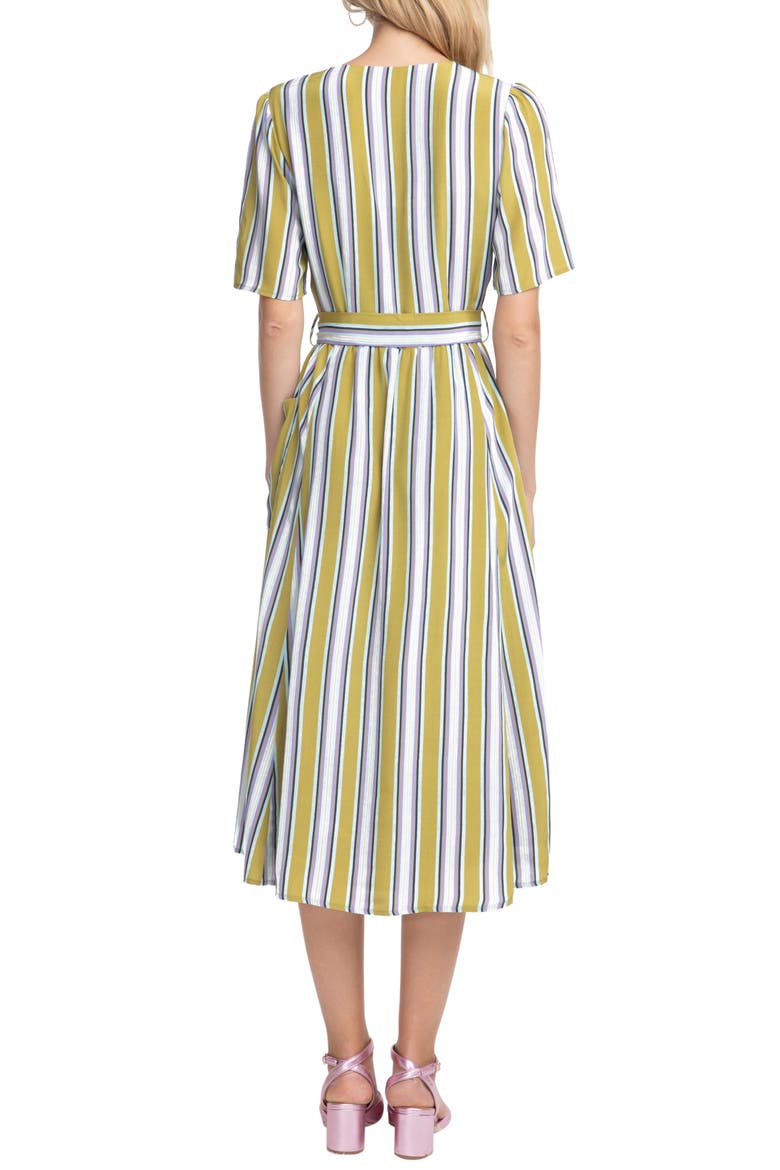 Scout Stripe Dress, Alternate, color, MOSS MULTI STRIPE
