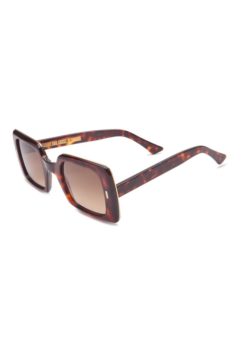 1326 Rectangular Sunglasses, Alternate, color, DARK TURTLE