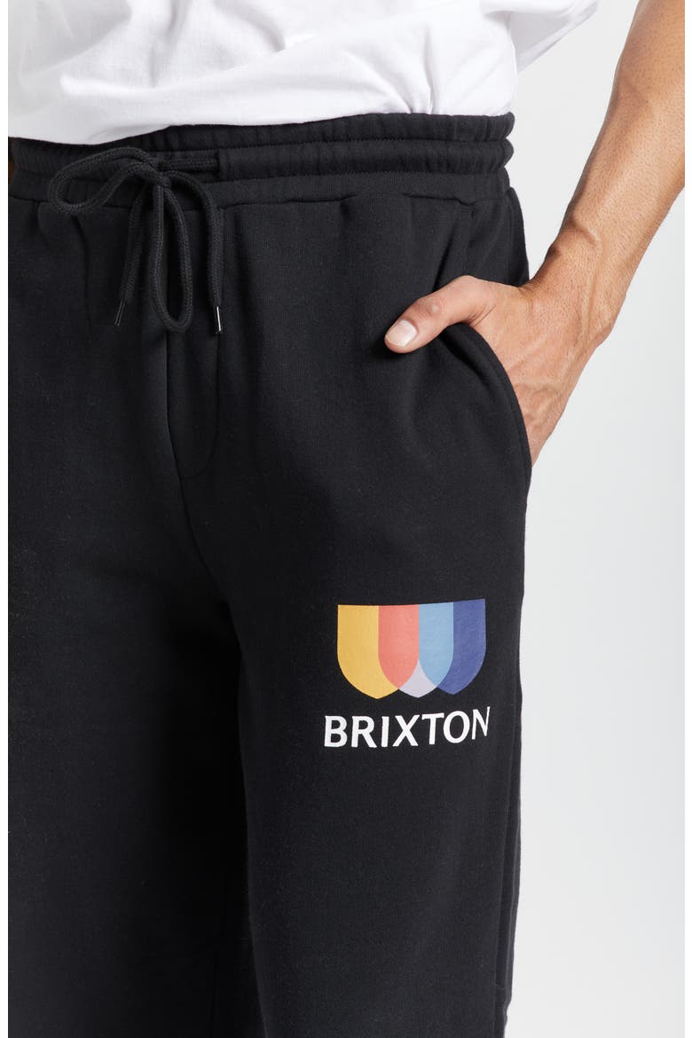 Alton II Cotton Blend Sweatpants, Alternate, color, BLACK