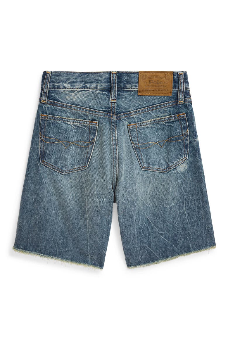 Kids' Cutoff Denim Shorts, Alternate, color, FALCON