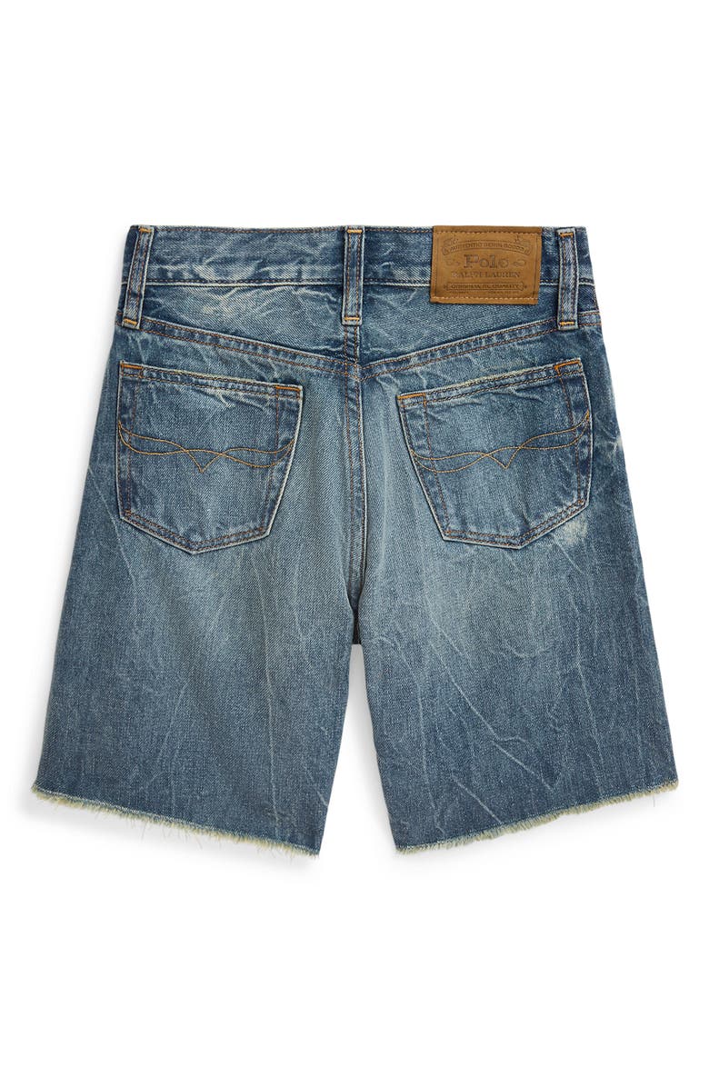 Polo Ralph Lauren Kids' Cutoff Denim Shorts, Alternate, color, Falcon