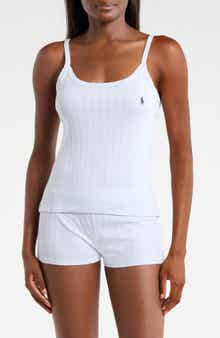 Pointelle Stripe Cotton Pajamas