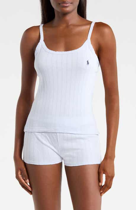 Pointelle Stripe Cotton Pajamas
