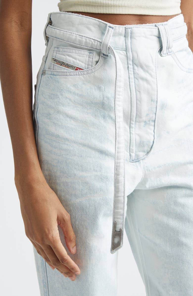 DIESEL<sup>®</sup> De-Onera High Waist Slim Fit Jeans, Alternate, color, Denim