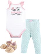 Hudson Baby Soft Cotton Collection Bodysuit, Pants, and Footwear Collection