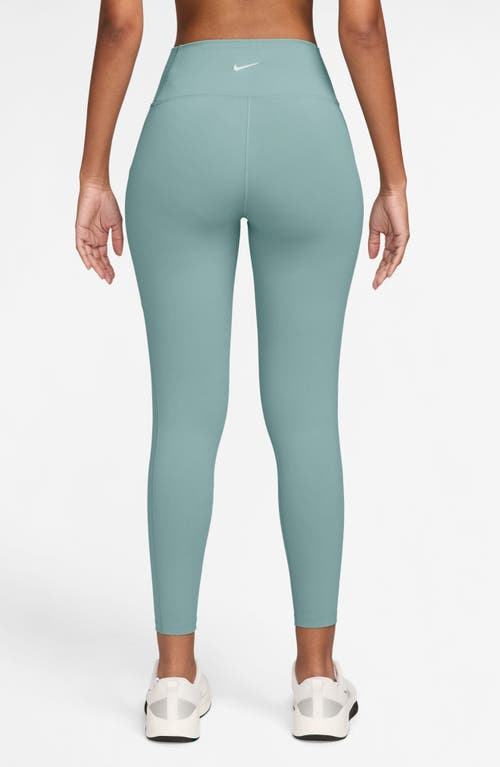 Nike Dri-fit One High Waist 7/8 Leggings In Green