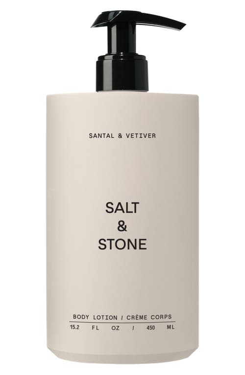 Salt & Stone Santal & Vetiver Hydrating Body Lotion With Niacinamide 15 oz / 450 ml In Santal & Vetiver