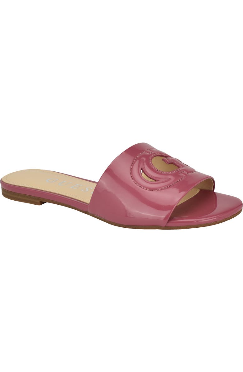 GUESS Tashia Slide Sandal, Main, color, Light Pink